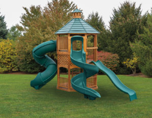 Backyard Playstations Vinyl And Wood Swingsets And Playhouses Kinzer Woodworking